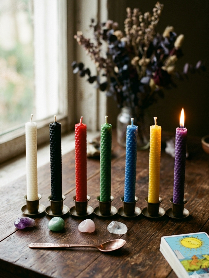 Candle Color Magic: A Beginner’s Guide to Choosing the Right Spell Candle