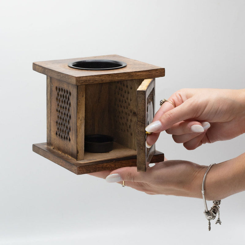 Wooden Oil Burners & Warmers