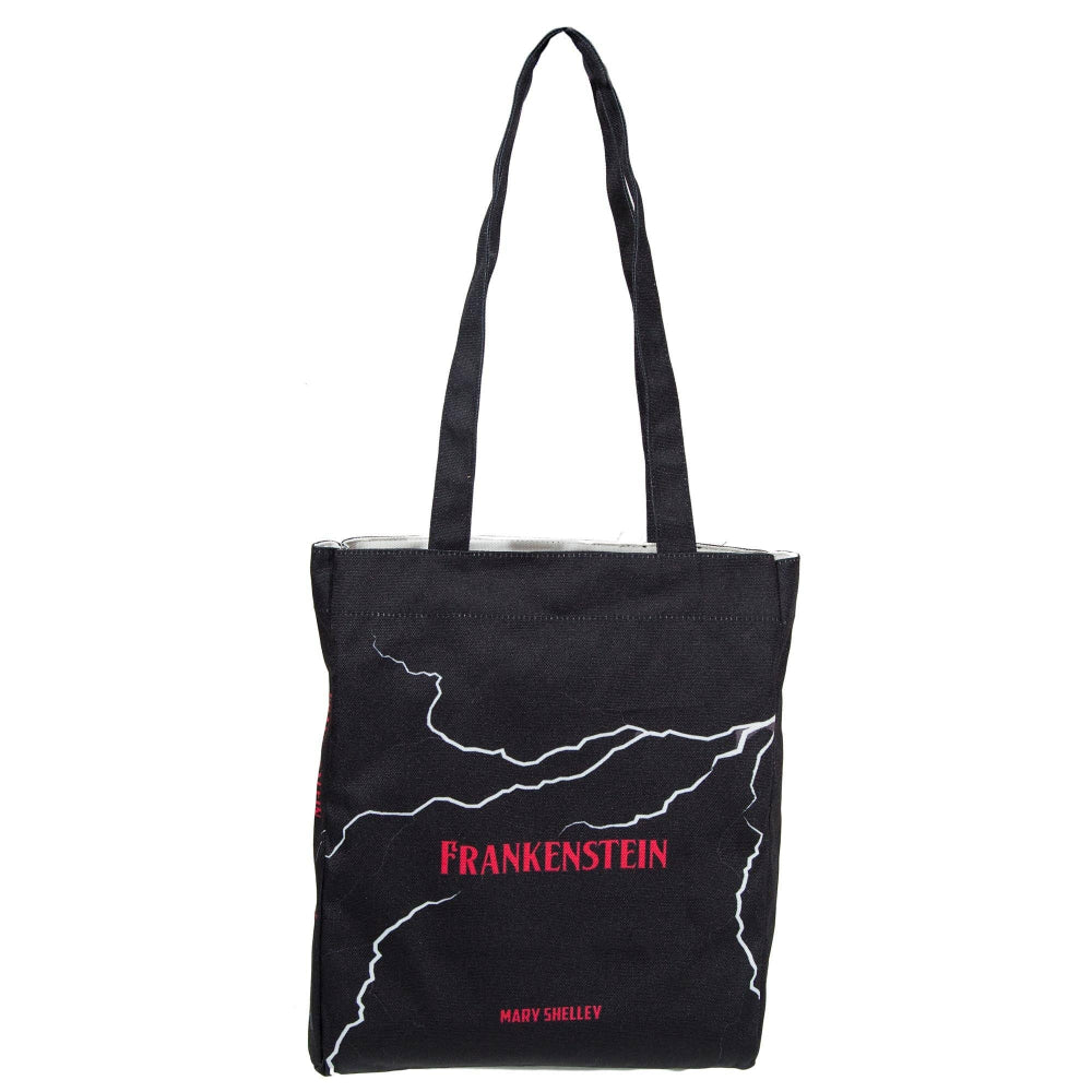 Frankenstein Book Tote Bag - Mary Shelley Gothic Gift - Eleanora Moon