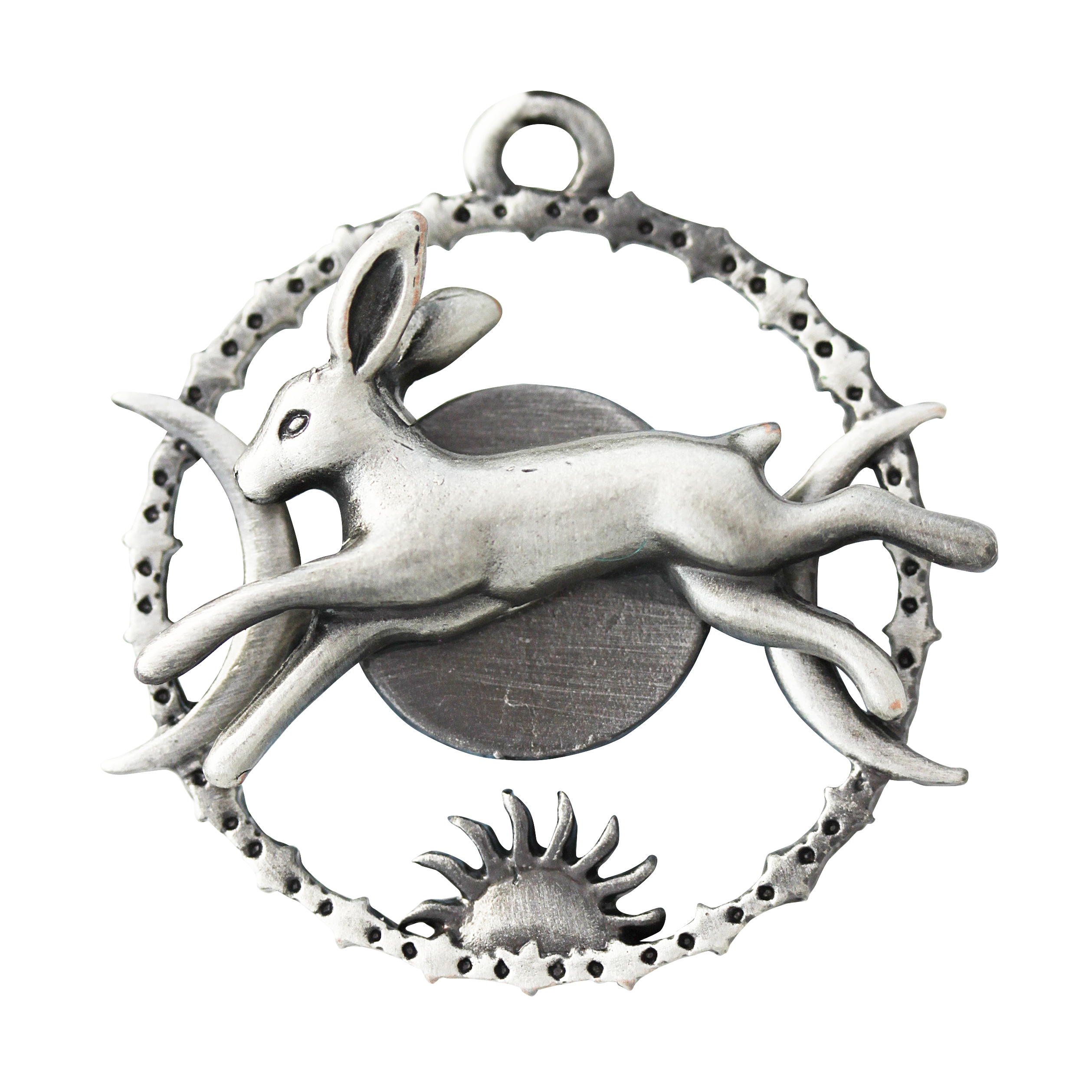 Celestial Hare Pendant Charm Necklace — Briar Greenwood Collection