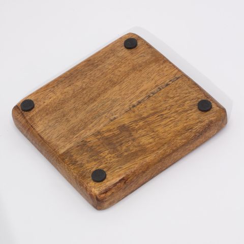 The Sun Hop Hare Enamelled Square Trinket Tray