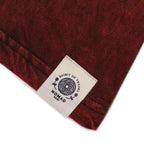 Mandala Stone Washed T-Shirt- Maroon - Medium