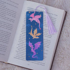 Dragon Bookmark, Fantasy Bookmark with Tassel