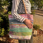 Shades of Dusk Recycled Big Rug Bag