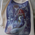 The Silver Wheel Tarot & Crystal Pouch