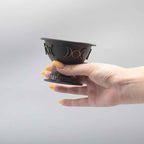 Antique Copper Ritual Chalice Triple Moon