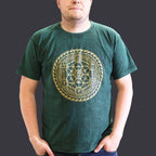 Stone Washed T-Shirt - Chakra - Green XLarge