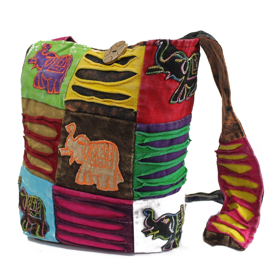 Eleanoras Chocolate / Elephant Ethnic Sling Bag Bags