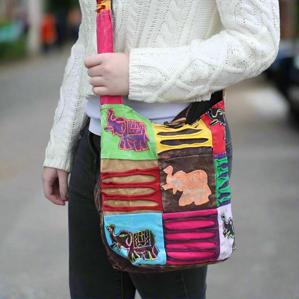 Eleanoras Chocolate / Elephant Ethnic Sling Bag Bags