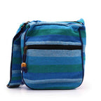 Nepal Sling Bag with Adjustable Strap Blue Rivers
