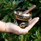Black Mini Singing Bowl Gift Set
