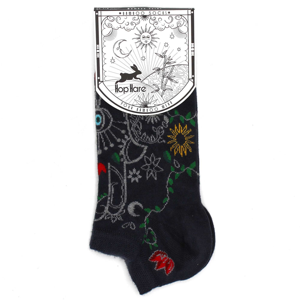 Eleanoras Hamsa Hop Hare Bamboo Socks Low S/M Socks