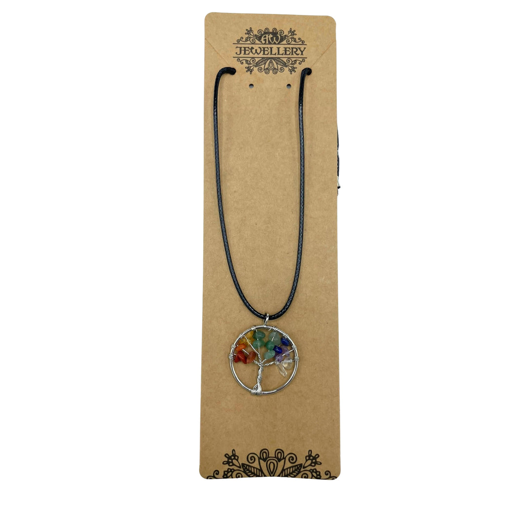 Eleanoras Chakra Tree of Life Pendant Jewellery