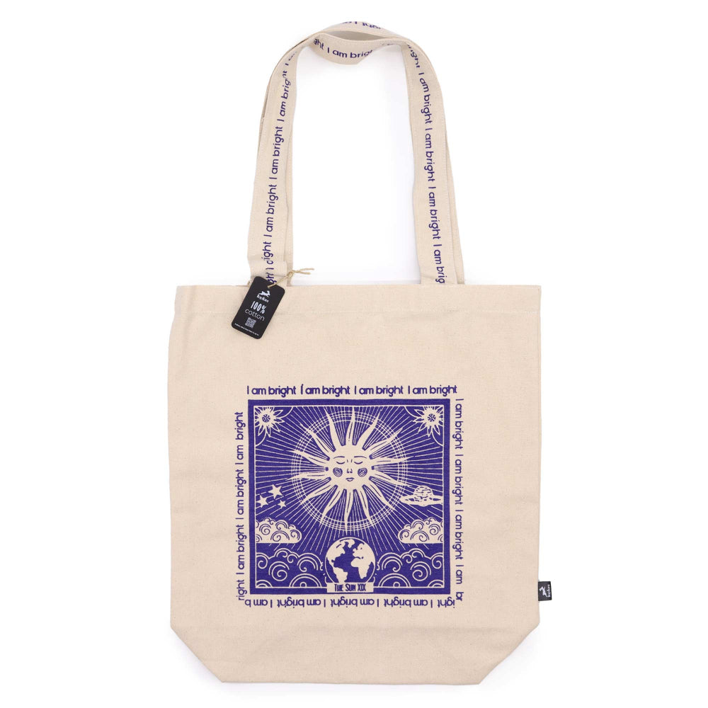 Eleanoras I Am Bright Hop Hare Tote Bag Totes & Shopping Bags