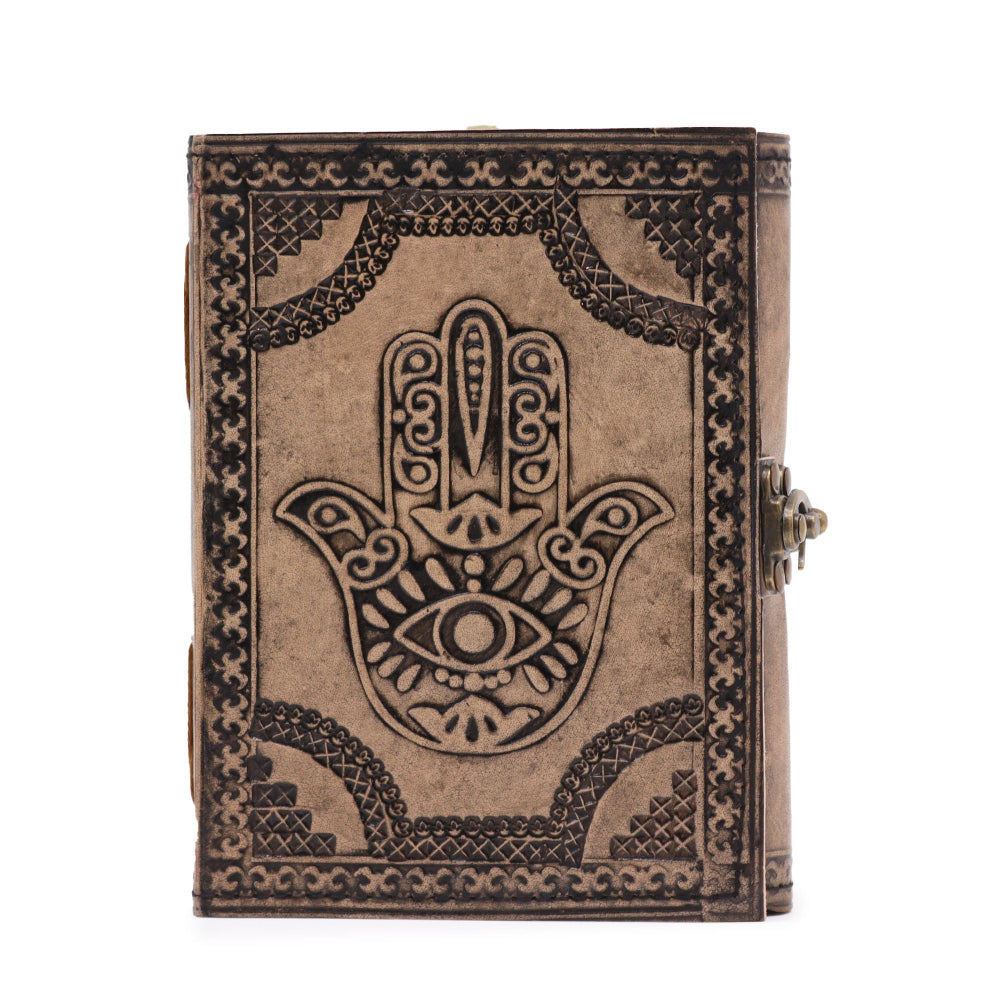 Eleanoras Hamsa Esoteric Notebook Antique Grey Notebooks