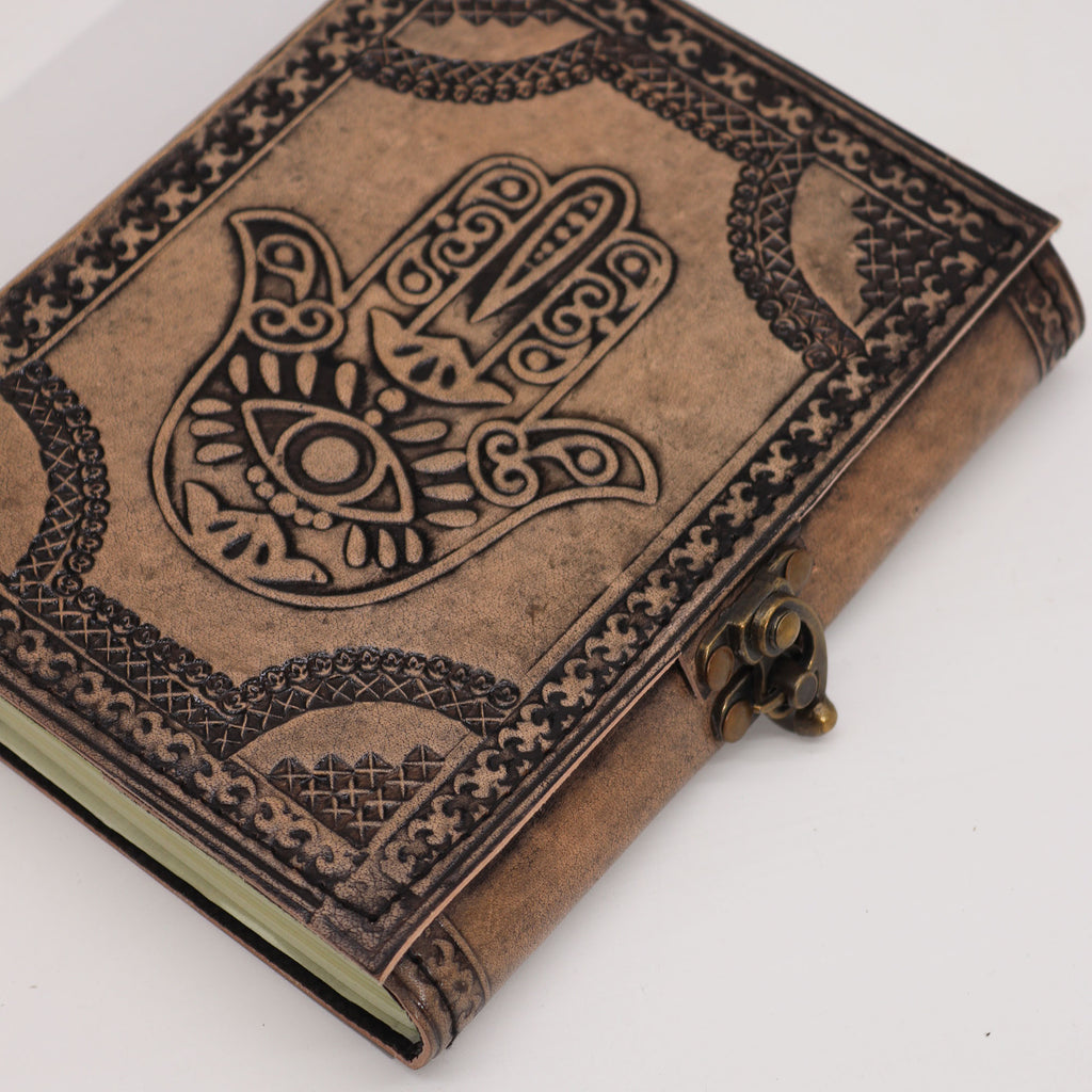 Eleanoras Hamsa Esoteric Notebook Antique Grey Notebooks