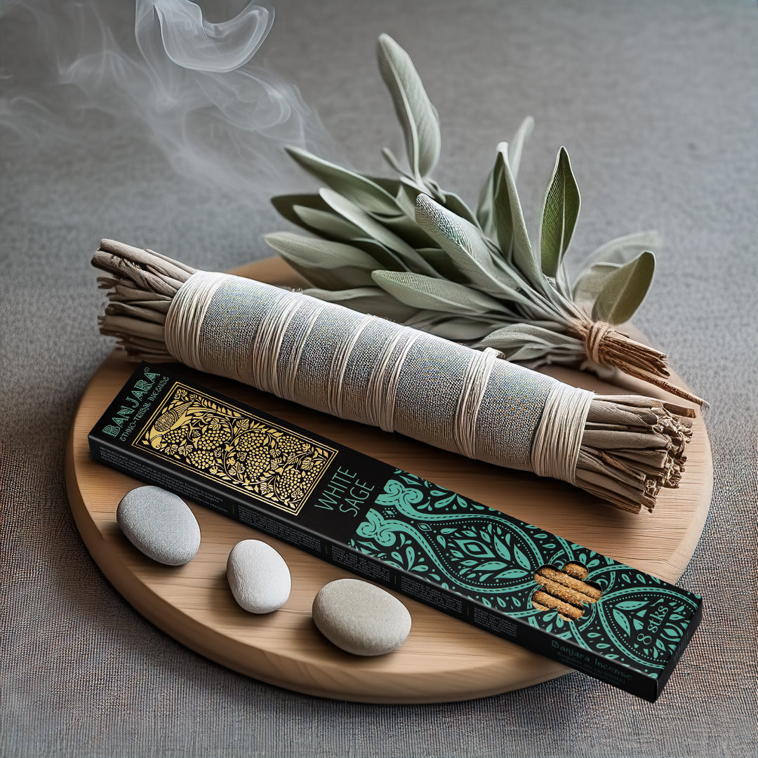 Eleanoras White Sage Banjara Extra Long Smudge Stick 