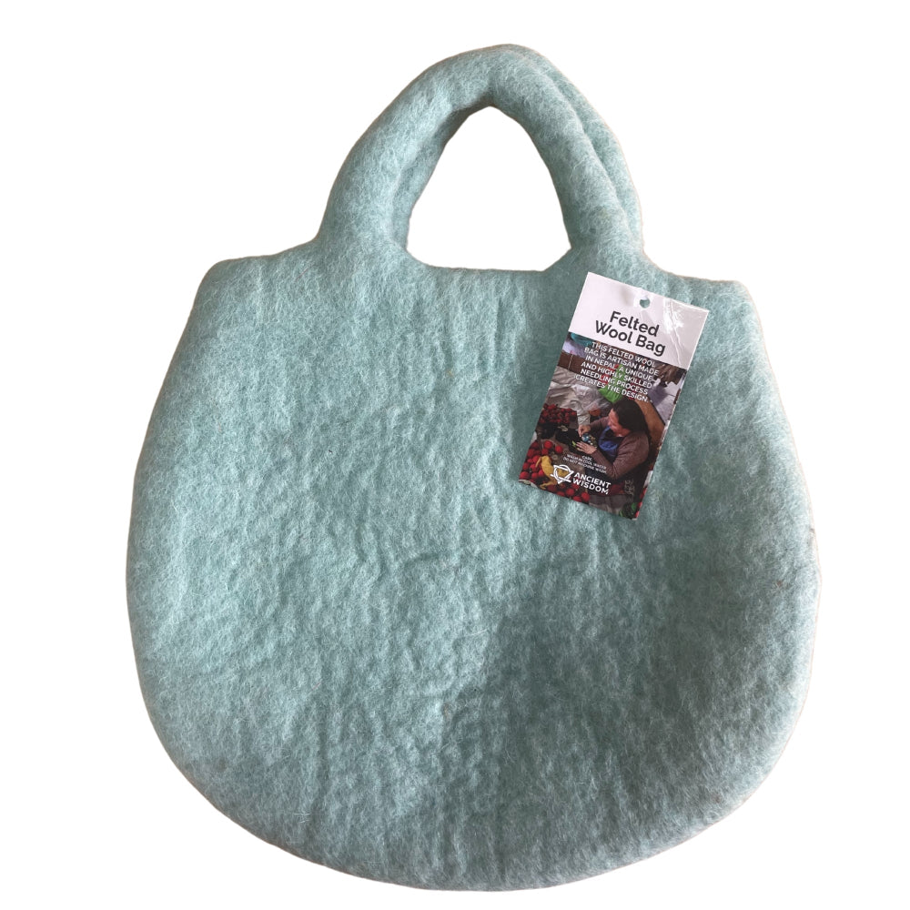 Eleanoras Tree and Beehive Felted Bag Bags & Purses