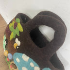 Eleanoras Fairy Garden Felted Bag Bags & Purses