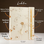 Lokta Mixed Flowers Notebook Large