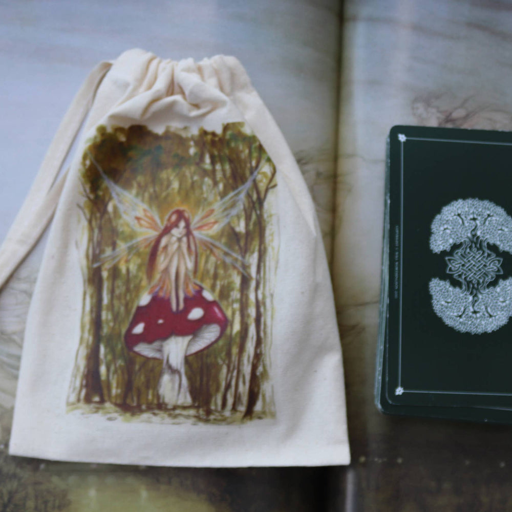 Woodland Wish Tarot & Crystal Pouch by FreeRangeFaeries