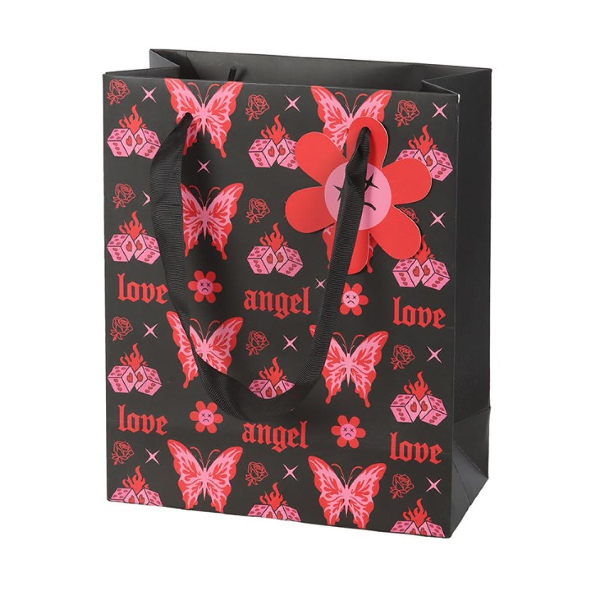 Flaming Butterfly Medium Gift Bag