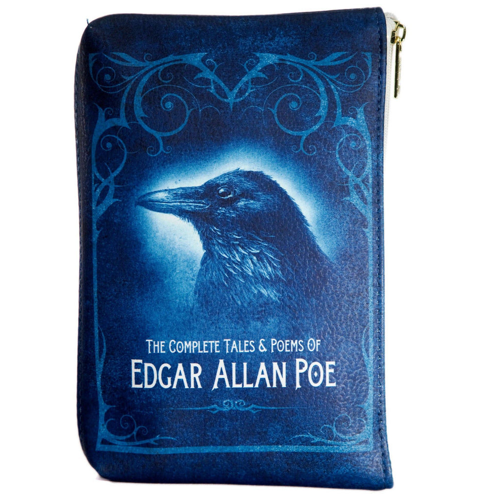 Edgar Allan Poe Book Pouch Purse Clutch