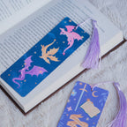 Dragon Bookmark, Fantasy Bookmark with Tassel