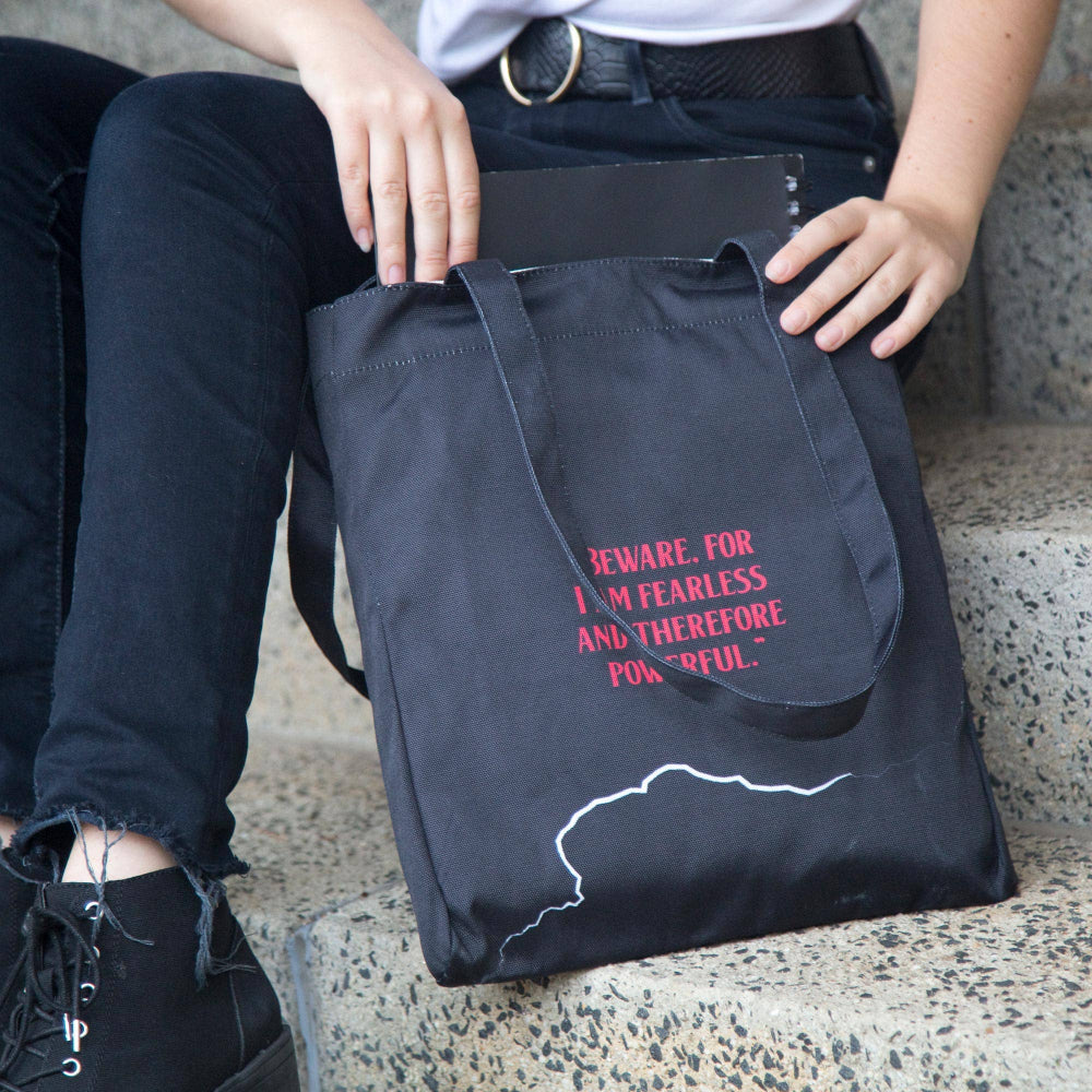 Frankenstein Book Tote Bag