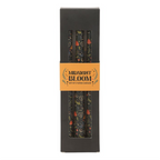 Midnight Bloom Taper Candles — Set of 3