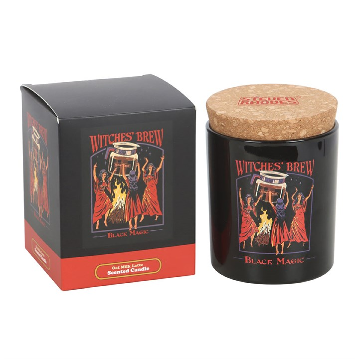 Witches' Brew Oat Milk Latte Candle | Steven Rhodes