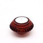 Vampire Red Flower Flip Dinner Candle Holder