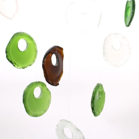 Bottle Bottoms Windchime - Assorted