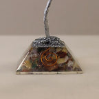 Multi Gemstone Tree with Orgonite Base - 80 Stone