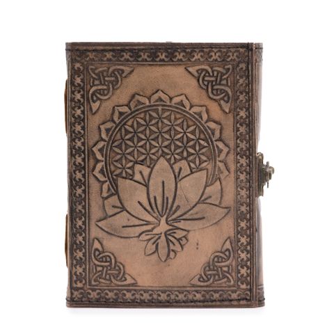 Lotus Madala Antique Grey Esoteric Notebook