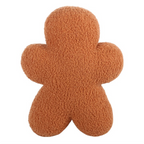 Sugarplum Bakery Gingerbread Man Boucle Cushion