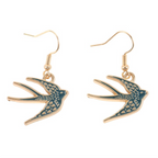 The Swallow Dangle Earrings