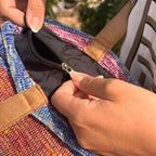Shades of Lavender Recycled Big Rug Bag