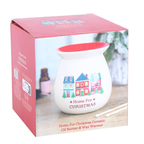 Home for Christmas Ceramic Oil Burner & Wax Warmer