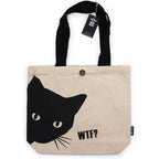 Black Cat Iconic Classic Tote Bag Natural