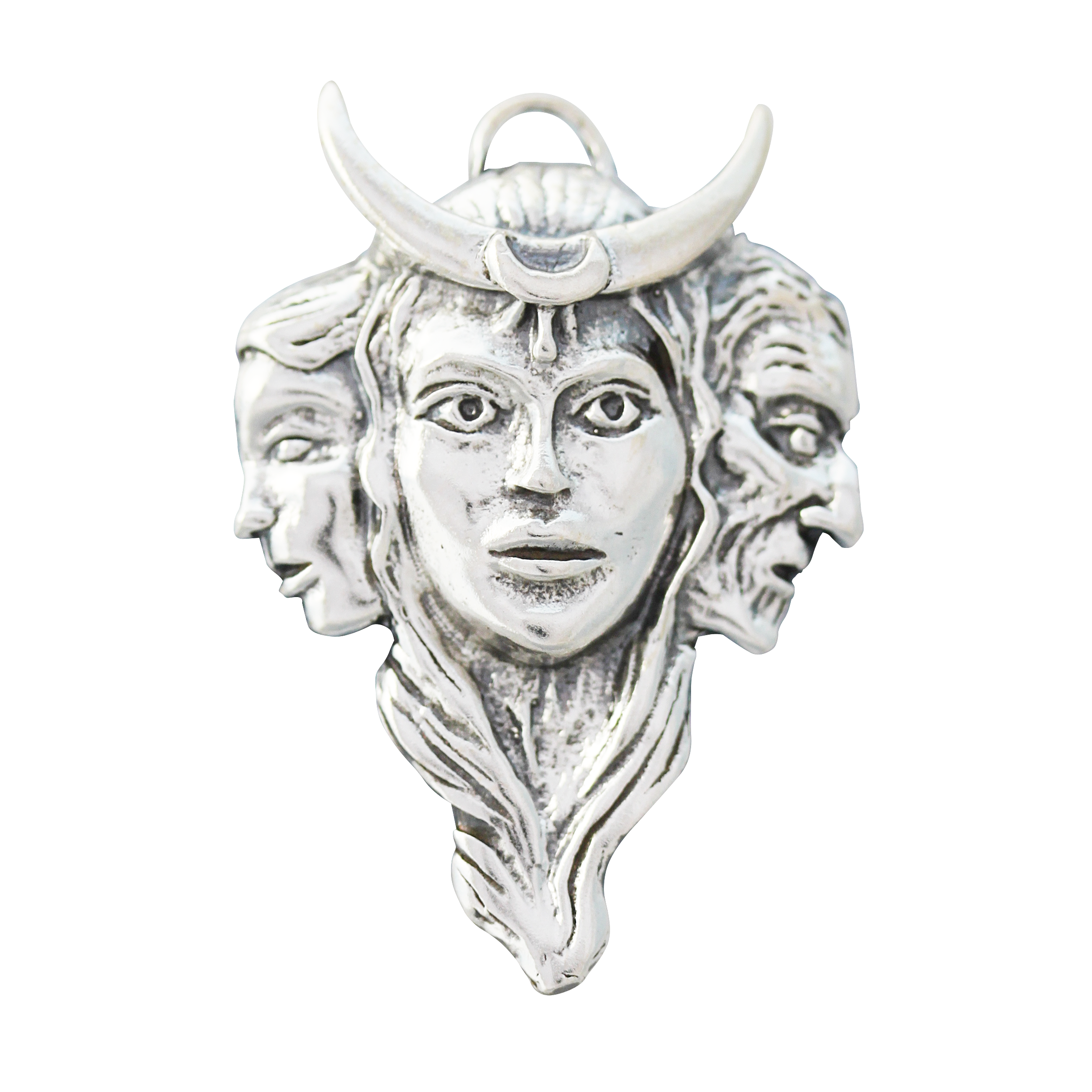Triple Goddess Pendant Necklace — Sigils of the Craft