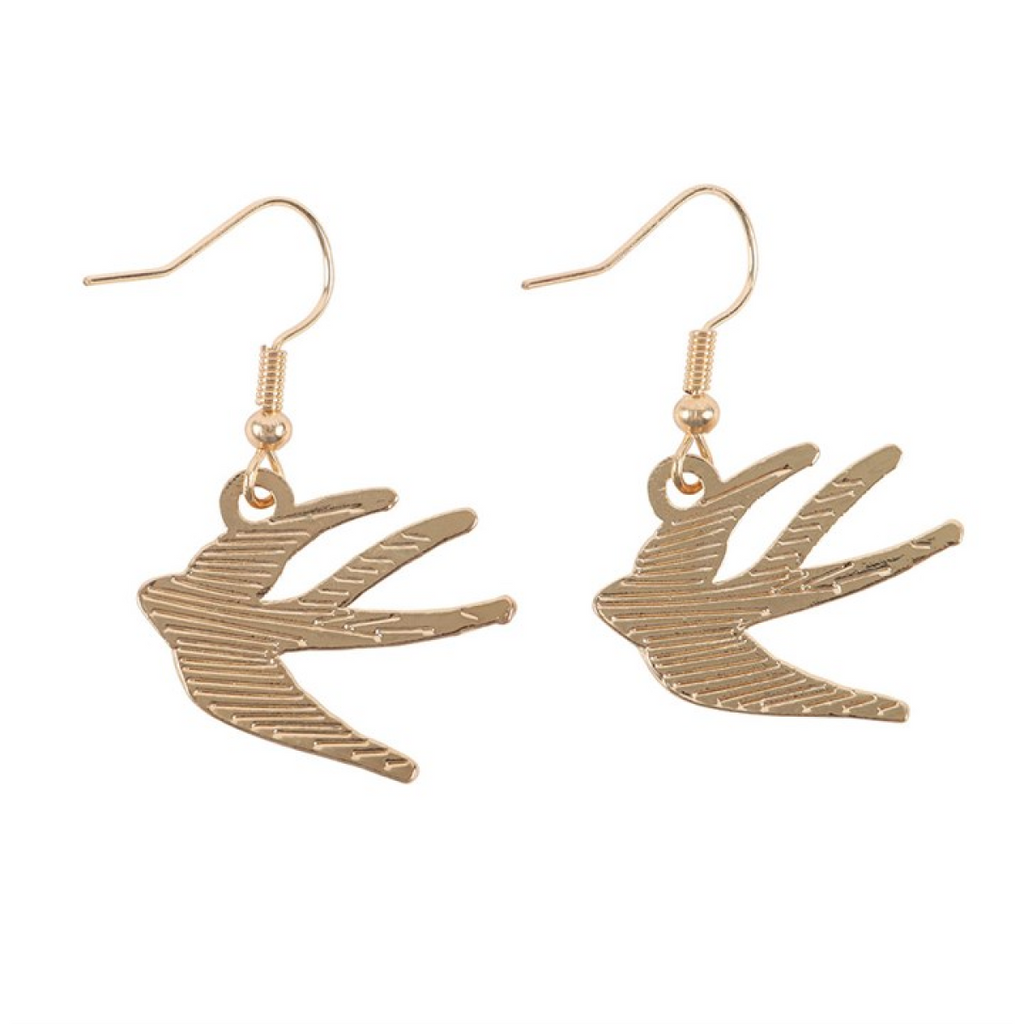 The Swallow Dangle Earrings