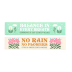 Set of 2 No Rain, No Flowers Incense Stick Packs