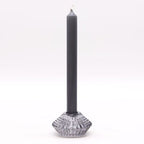 Flower Flip Dinner Candle / Tealight Holder - Midnight Grey