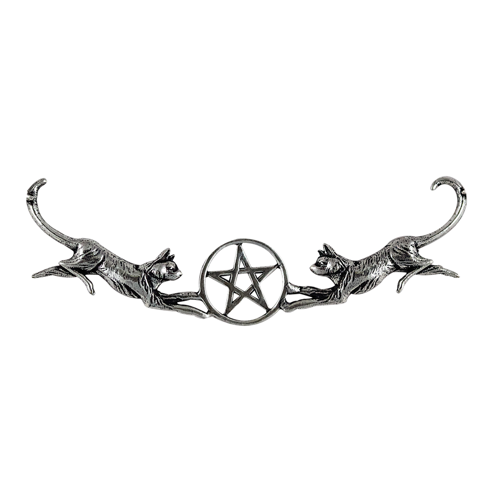 Familiar's Pentacle - Witches Familiars Charm Necklace