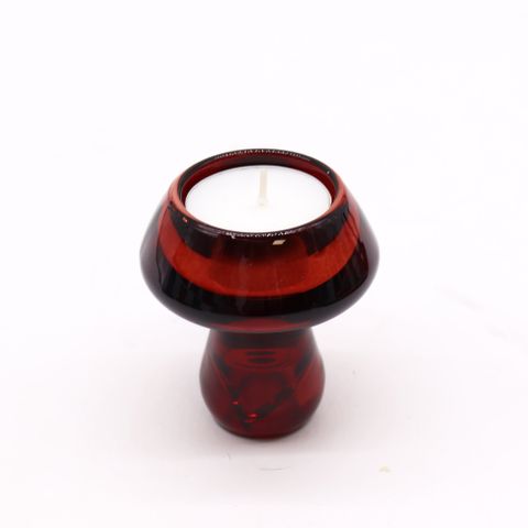 Vampire Red Mushroom Flip Dinner Candle / Tealight Holder