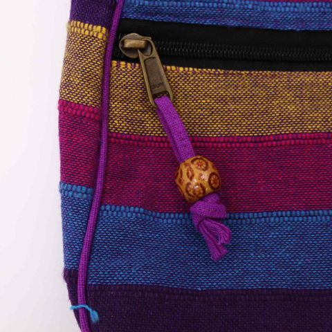Wild Flowers Nepal Sling Bag  (Adjustable Strap)