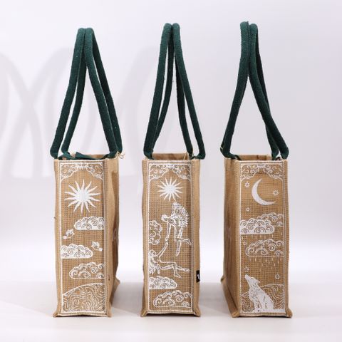I am Loved Hop Hare Jute Big Bag