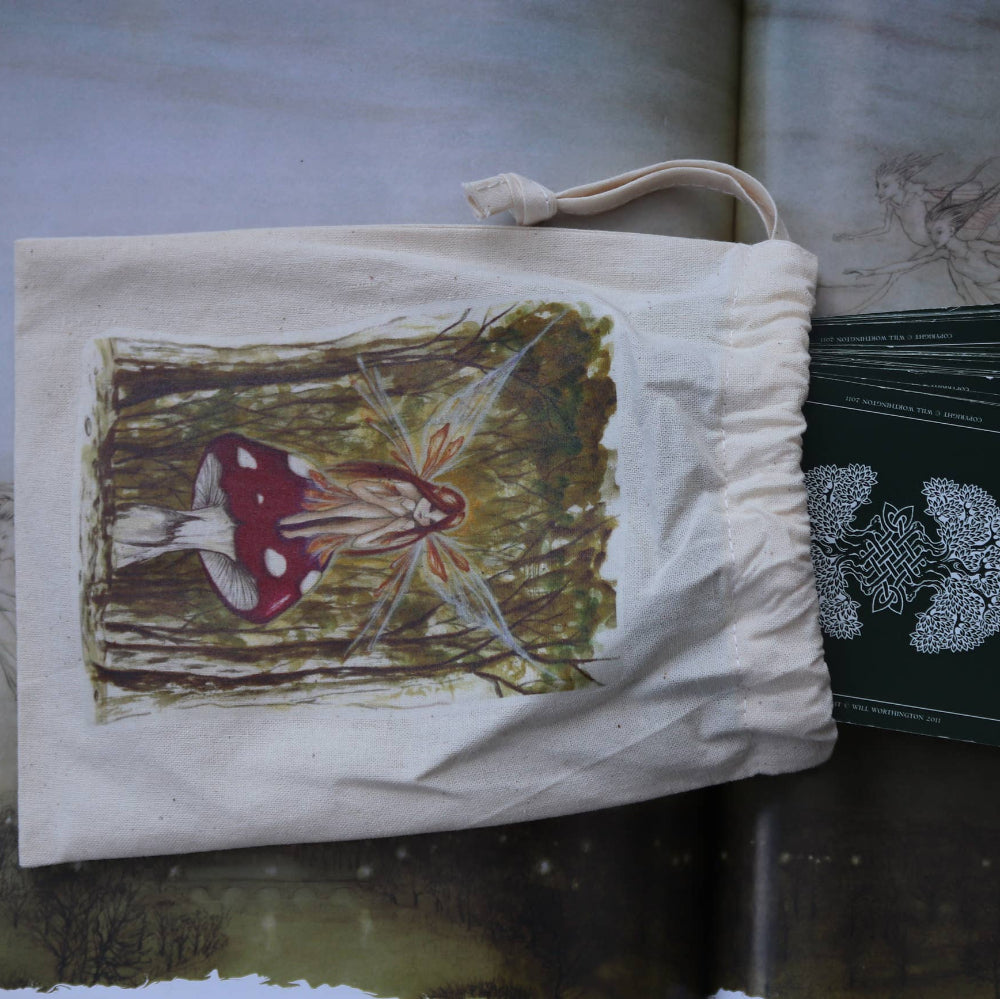 Woodland Wish Tarot & Crystal Pouch by FreeRangeFaeries