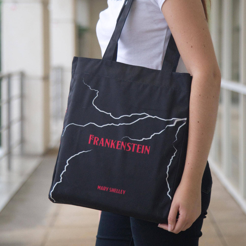 Frankenstein Book Tote Bag